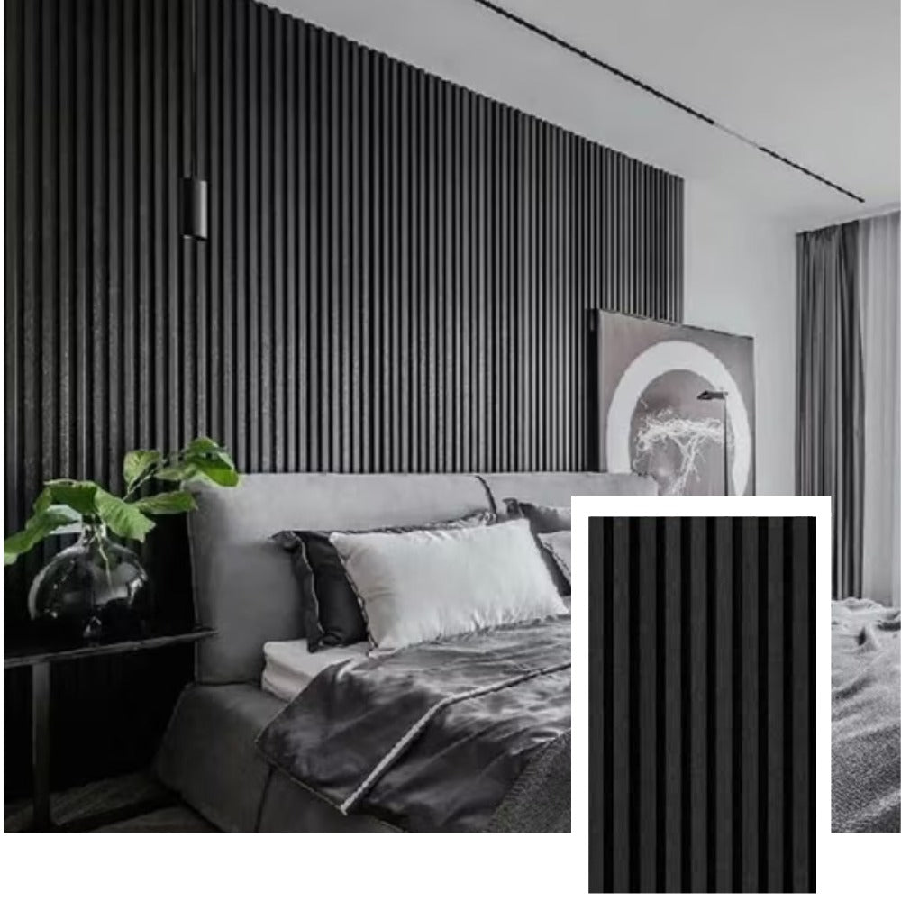 Premium Acoustic Wood Slat Panel — Natural Oak (2.7 × 1.10 m)