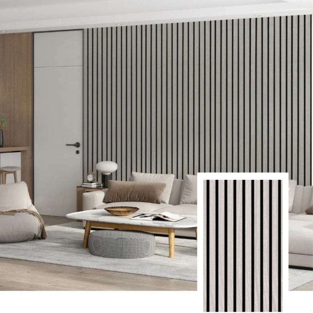 Premium Acoustic Wood Slat Panel — Natural Oak (2.7 × 1.10 m)